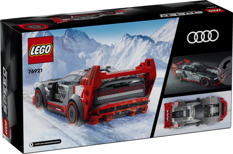 LEGO Speed Champions 76921 Audi S1 E-Tron Quattro Versenyautó