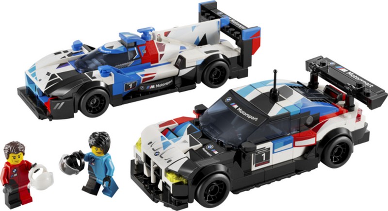 LEGO Speed Champions 76922 BMW M4 GT3 &amp; BMW M Hybrid V8 Versenyautók