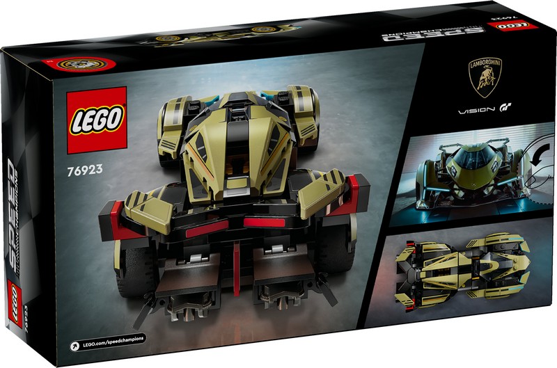 LEGO Speed Champions 76923 Lamborghini Lambo V12 Vision GT szuperautó