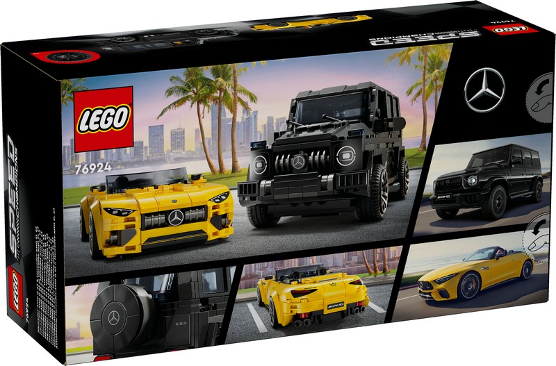 LEGO Speed Champions 76924 Mercedes-AMG G 63 és Mercedes-AMG SL 63