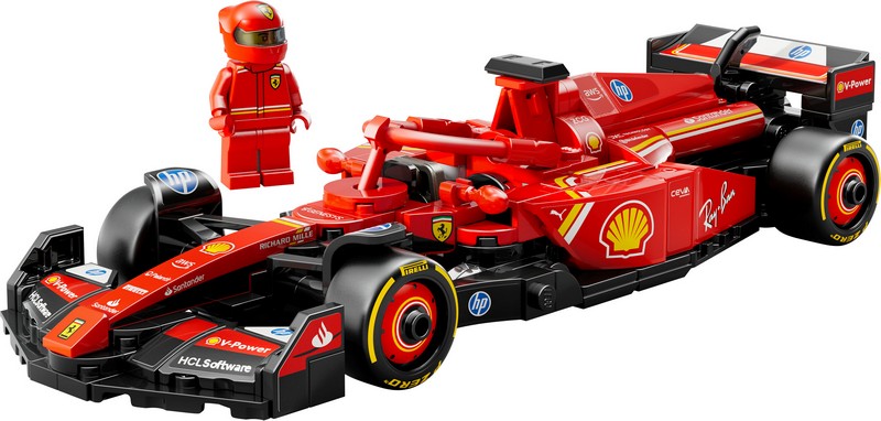LEGO Speed Champions 77242 Ferrari Sf-24 F1 Versenyautó