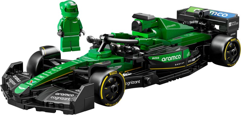 LEGO Speed Champions 77245 Aston Martin Aramco F1 Amr24 Versenyautó
