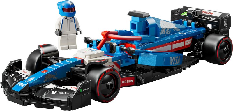 LEGO Speed Champions 77246 Visa Cash App Rb Vcarb 01 F1 Versenyautó