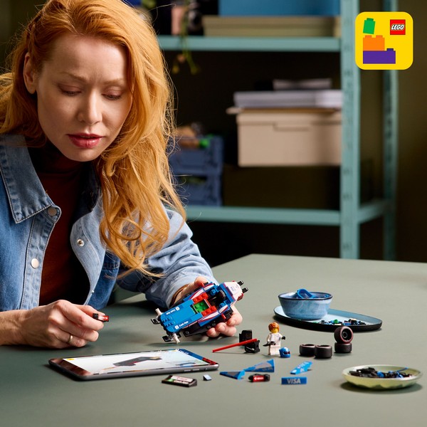LEGO Speed Champions 77246 Visa Cash App Rb Vcarb 01 F1 Versenyautó