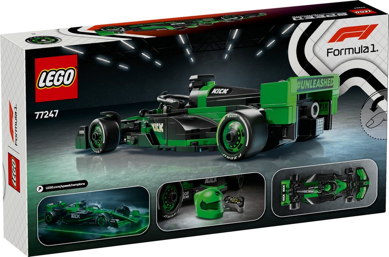 LEGO Speed Champions 77247 Kick Sauber F1 Team C44 Versenyautó