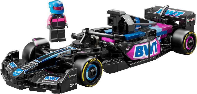 LEGO Speed Champions 77248 Bwt Alpine F1 Team A524 Versenyautó