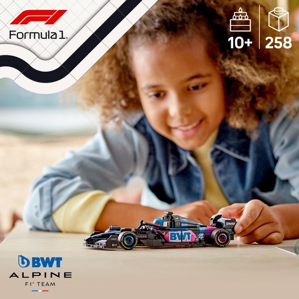 LEGO Speed Champions 77248 Bwt Alpine F1 Team A524 Versenyautó