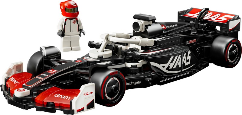 LEGO Speed Champions 77250 Moneygram Haas F1 Team Vf-24 Versenyautó