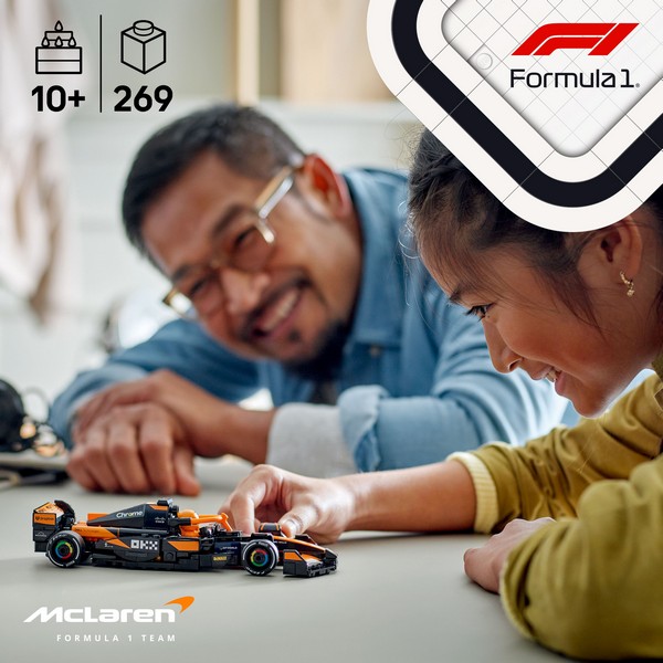LEGO Speed Champions 77251 Mclaren F1 Team Mcl38 Versenyautó