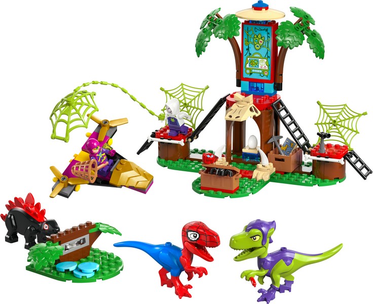 LEGO Spidey 11200 Pókember És Gobby Raptorcsatája A Lombház Főhadiszálláson