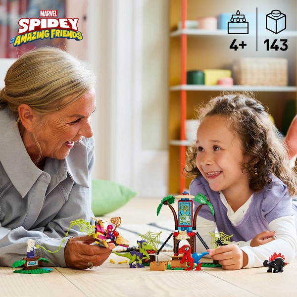 LEGO Spidey 11200 Pókember És Gobby Raptorcsatája A Lombház Főhadiszálláson