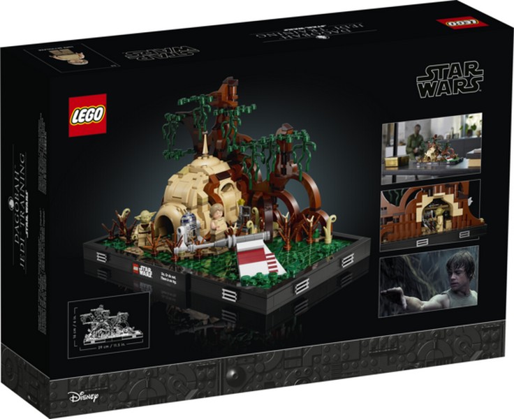 LEGO Star Wars 75330 Jedi™ kiképzés a Dagobah™ bolygón dioráma