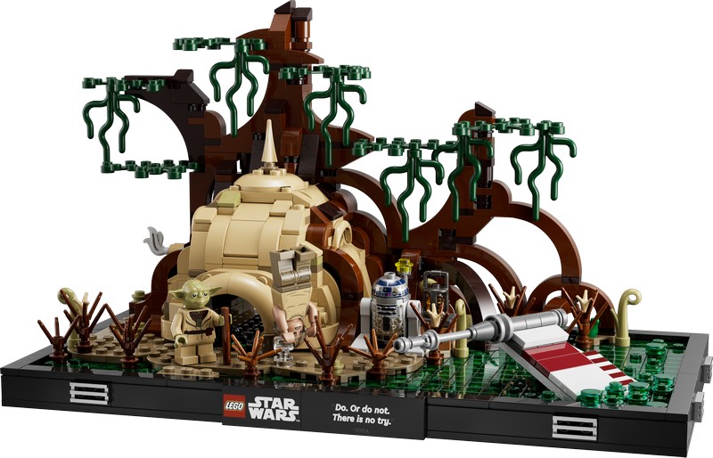 LEGO Star Wars 75330 Jedi™ kiképzés a Dagobah™ bolygón dioráma