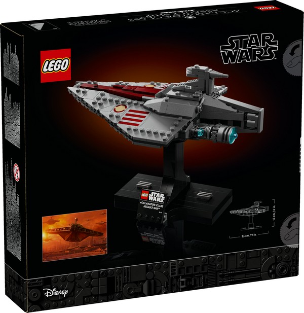 LEGO Star Wars 75404 Acclamator-osztályú rohamhajó