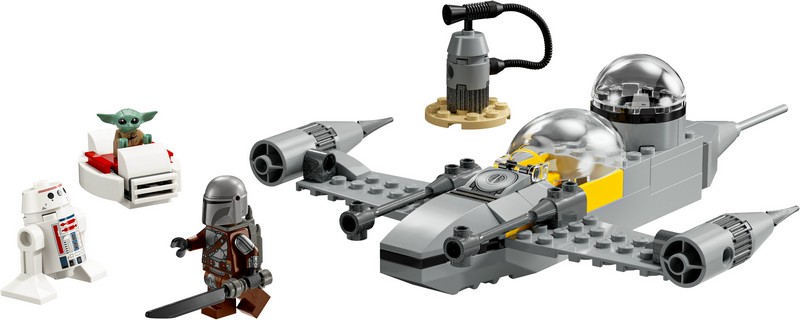 LEGO Star Wars 75410 Mando és Grogu N1-es vadászgépe