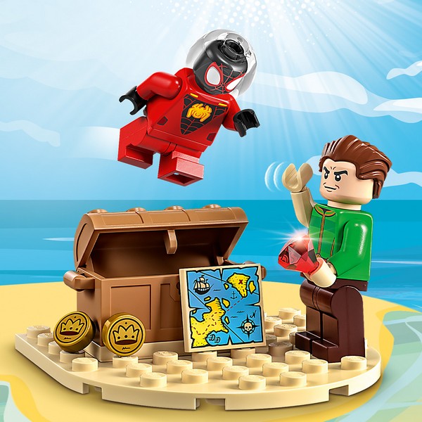 LEGO Super Heroes 10790 Pókcsapat a Zöld Manó világítótornyánál