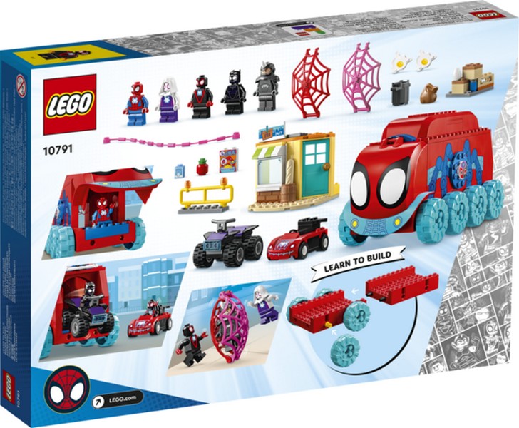LEGO Super Heroes 10791 A pókcsapat mobil főhadiszállása