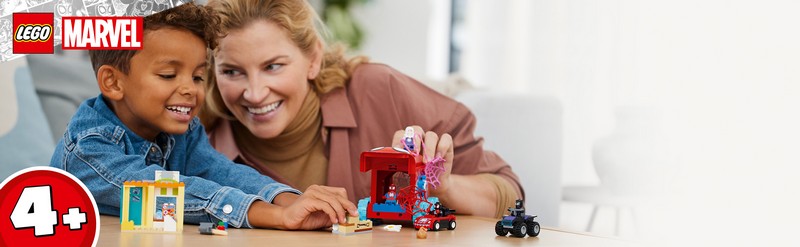 LEGO Super Heroes 10791 A pókcsapat mobil főhadiszállása
