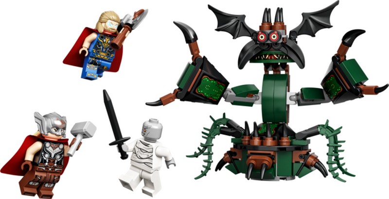 LEGO Super Heroes 76207 Támadás New Asgard ellen