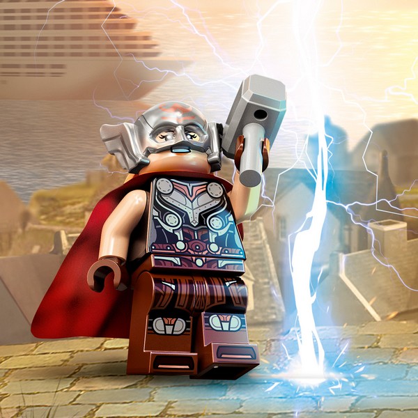 LEGO Super Heroes 76207 Támadás New Asgard ellen