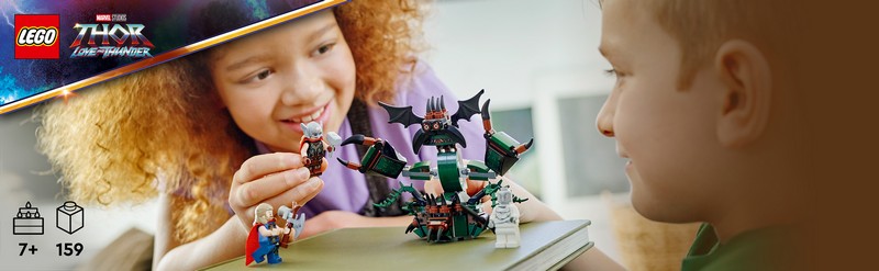 LEGO Super Heroes 76207 Támadás New Asgard ellen
