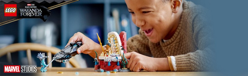 LEGO Super Heroes 76213 Namor király trónterme