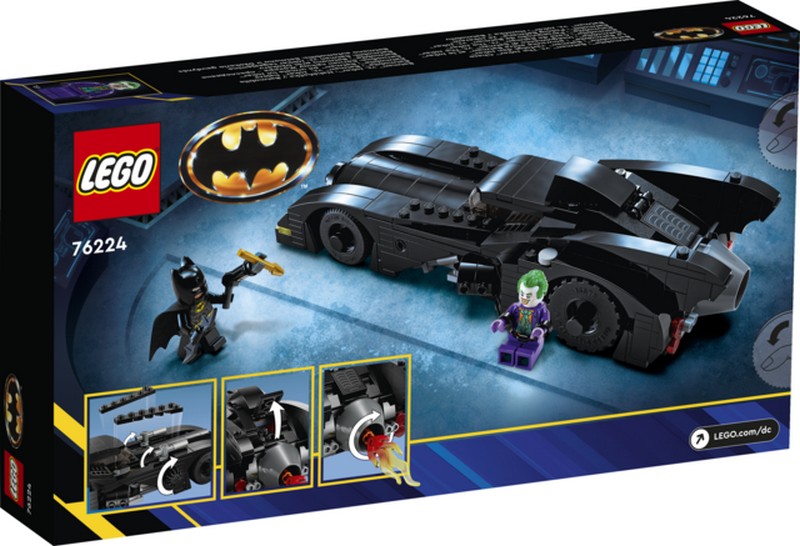 LEGO Super Heroes 76224 Batmobile™: Batman™ vs.  Joker™ hajsza