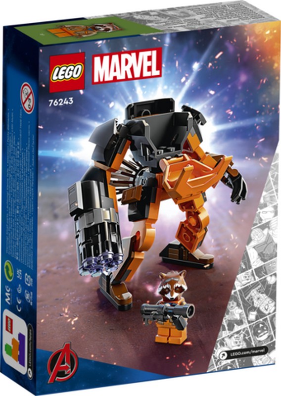 LEGO Super Heroes 76243 Mordály páncélozott robotja