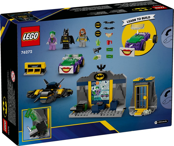 LEGO Super Heroes 76272 A Denevérbarlang™, Batman™, Batgirl™ és J