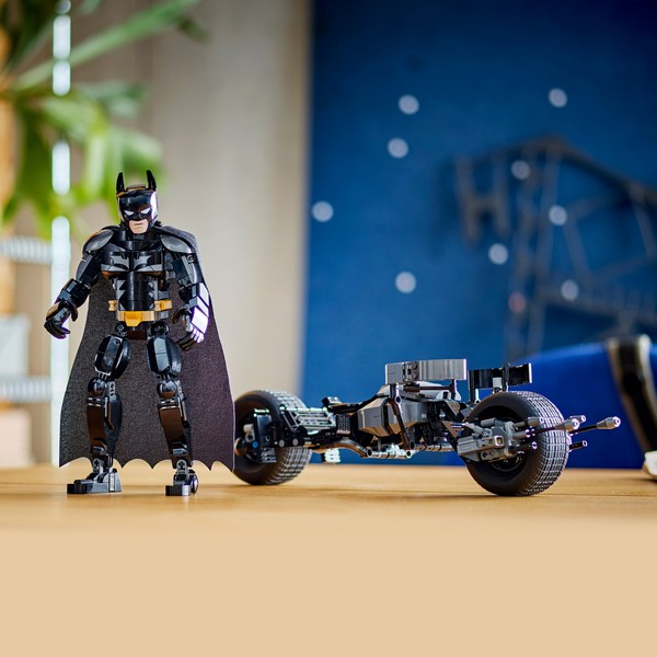 LEGO Super Heroes 76273 Batman™ építőfigura és a batmotor