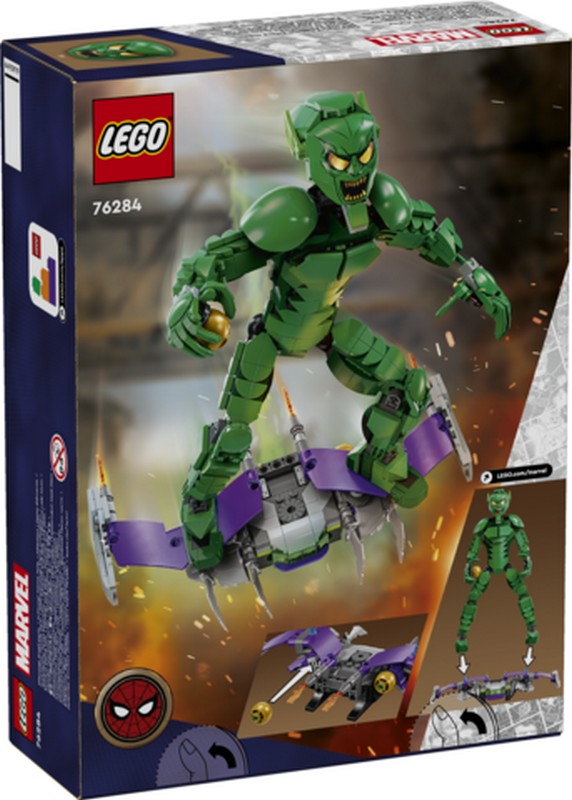 LEGO Super Heroes 76284 Zöld Manó építőfigura