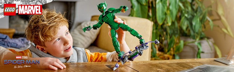 LEGO Super Heroes 76284 Zöld Manó építőfigura
