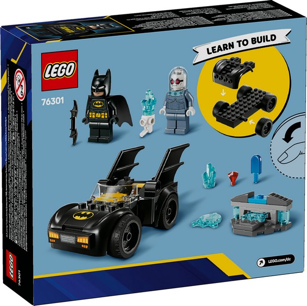 LEGO Super Heroes 76301 Batman és a Batmobile vs. Mr. Freeze