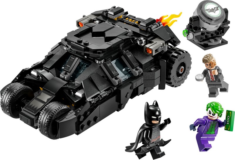 LEGO Super Heroes 76303 Batman Tumbler Vs. Kétarc És Joker