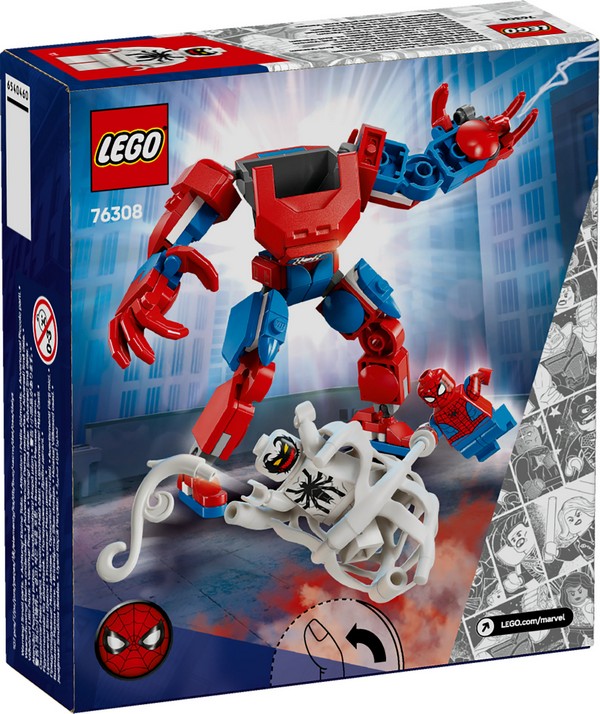 LEGO Super Heroes 76308 Pókember robot vs. Anti-Venom