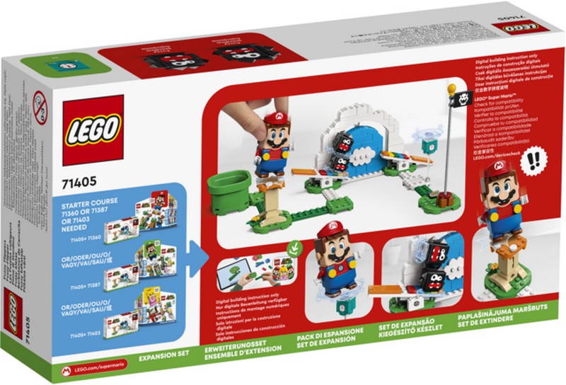 LEGO Super Mario 71405 Fuzzy kilövő kiegészítő szett