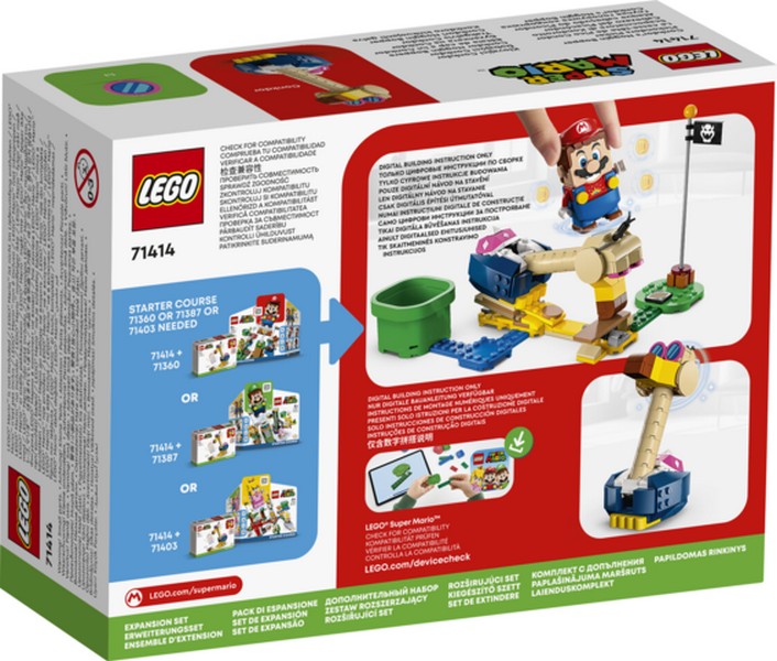 LEGO Super Mario 71414 Conkdor Noggin Boppere kiegészítő szett