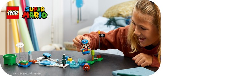 LEGO Super Mario 71415 Ice Mario és befagyott világ kiegészítő szett