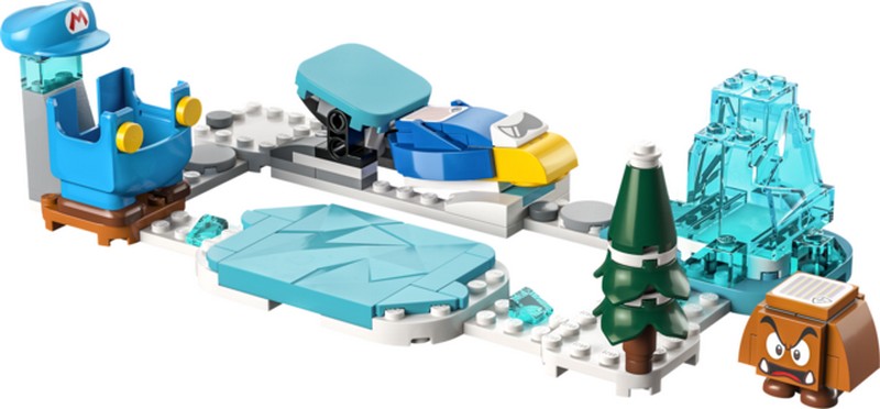 LEGO Super Mario 71415 Ice Mario és befagyott világ kiegészítő szett