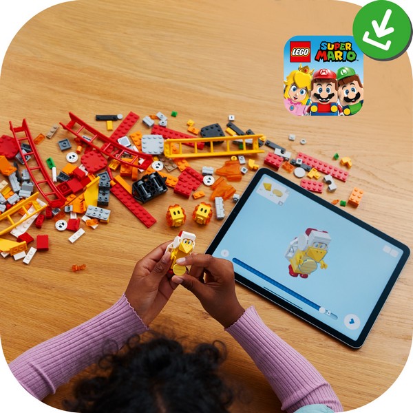 LEGO Super Mario 71416 Lávahullám-lovaglás kiegészítő szett