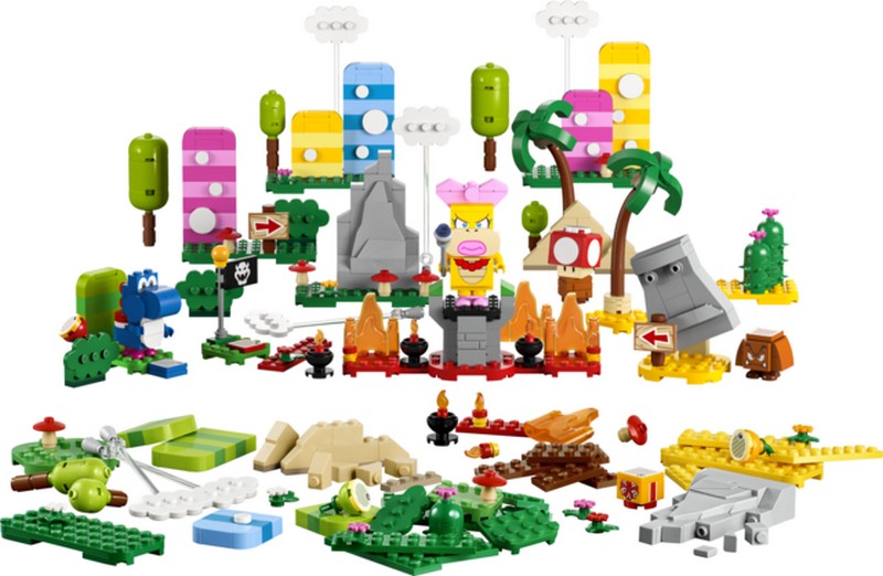 LEGO Super Mario 71418 Kreatív építés készítő szett
