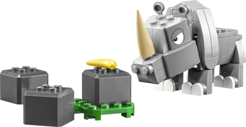 LEGO Super Mario 71420 Rambi az orrszarvú kiegészítő szett