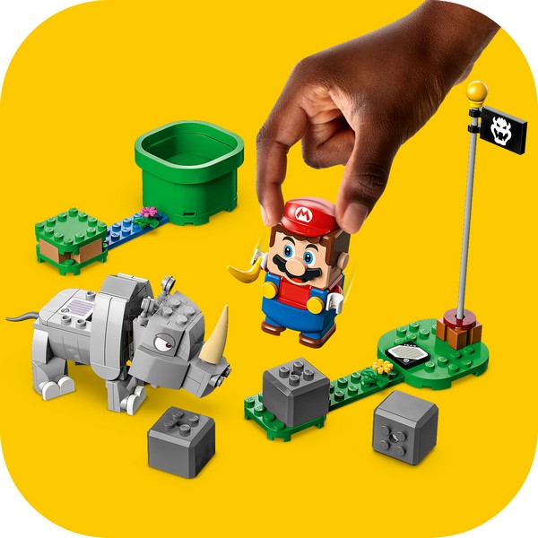 LEGO Super Mario 71420 Rambi az orrszarvú kiegészítő szett
