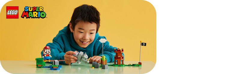 LEGO Super Mario 71420 Rambi az orrszarvú kiegészítő szett