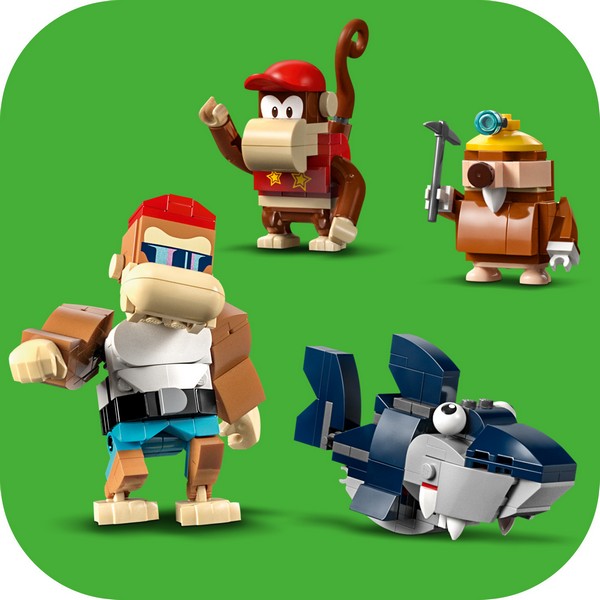 LEGO Super Mario 71425 Diddy Kong utazása a bányacsillében kiegészítő szett