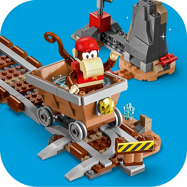 LEGO Super Mario 71425 Diddy Kong utazása a bányacsillében kiegészítő szett