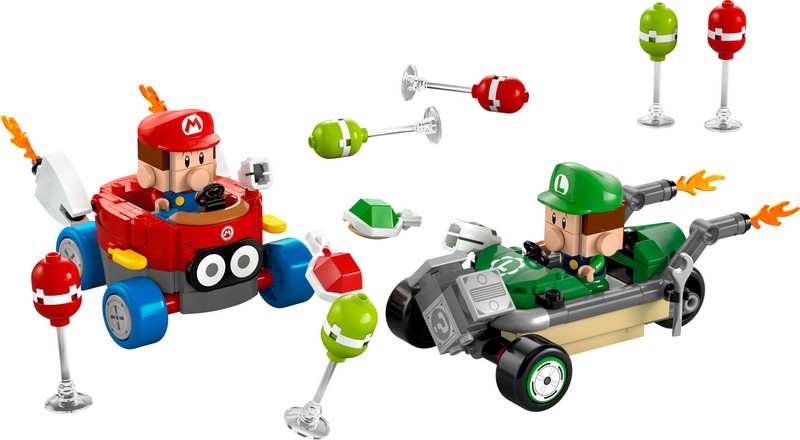 LEGO Super Mario 72034 Mario Kart - Baby Mario És Baby Luigi