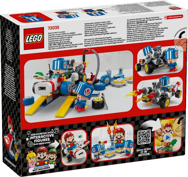 LEGO Super Mario 72035 Mario Kart - Toad Garázsa