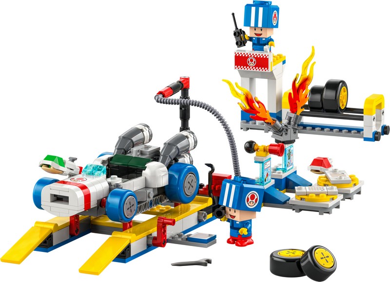 LEGO Super Mario 72035 Mario Kart - Toad Garázsa