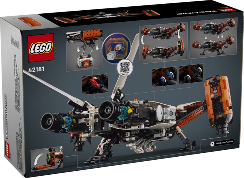 LEGO Technic 42181 VTOL Teherszállító Űrhajó LT81